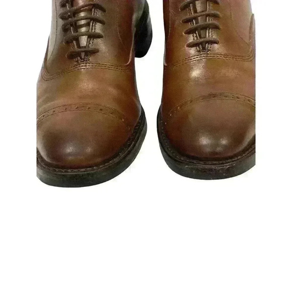 Allen Edmonds Fifth Avenue Cap Toe Brown Oxford Danite Sole US 8.5 AA/ EUR 42 - Picture 6 of 11